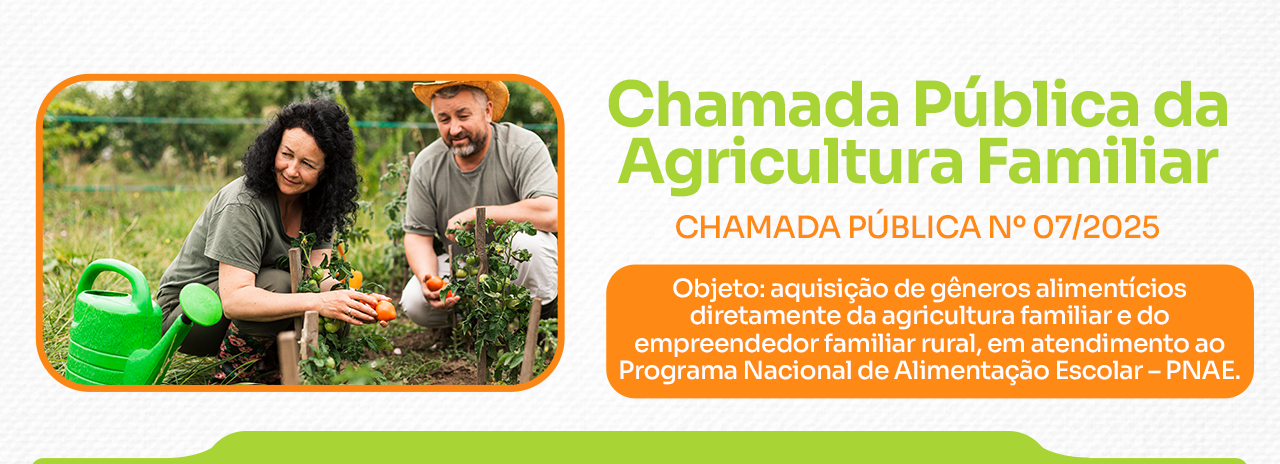 CHAMADA PÚBLICA Nº 07/2025