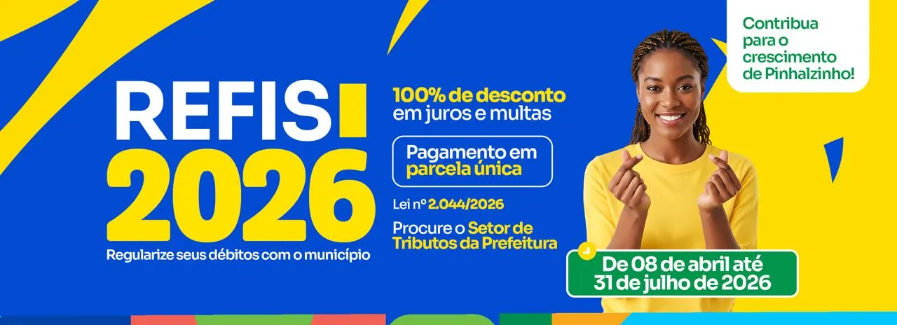REFIS 2026 já começou!