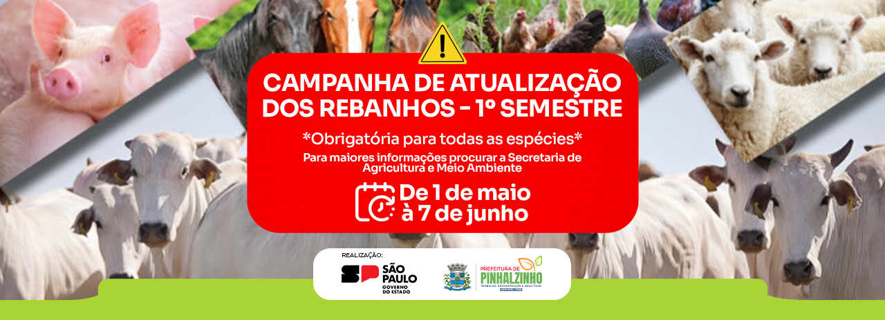 Atenção, produtores rurais de Pinhalzinho!