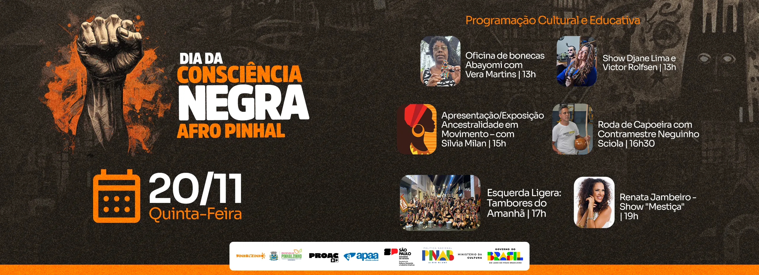 Afro Pinhal - Dia da Consciência Negra