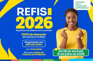 REFIS 2026 já começou!