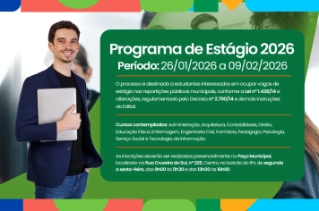 Programa de Estágio 2026