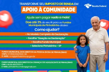 Seu imposto pode ir além!