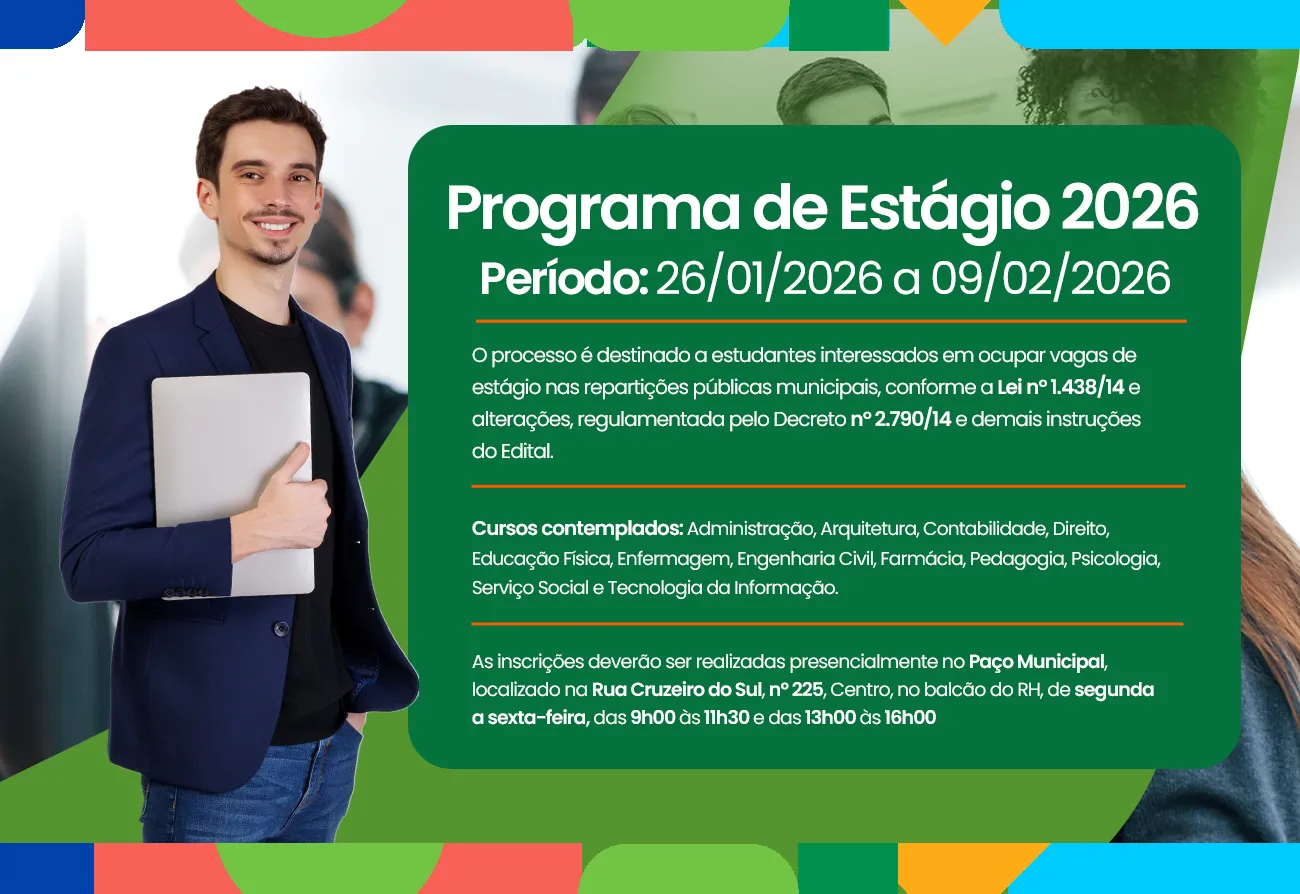 Programa de Estágio 2026