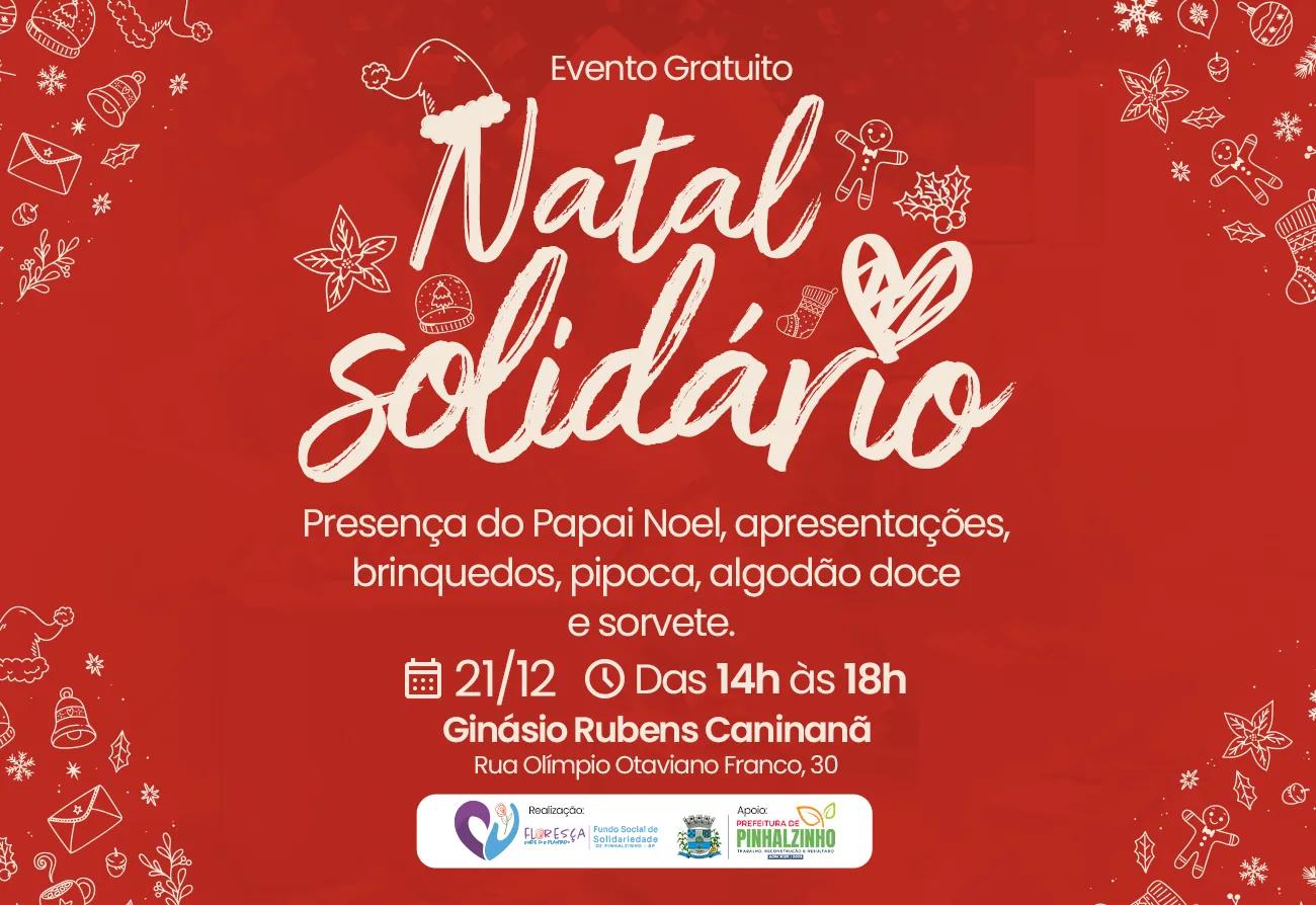 Natal Solidário leva alegria e diversão para as famílias de Pinhalzinho