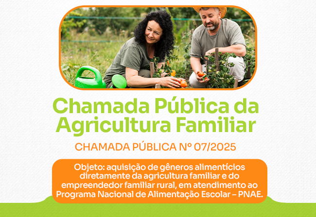 CHAMADA PÚBLICA Nº 07/2025