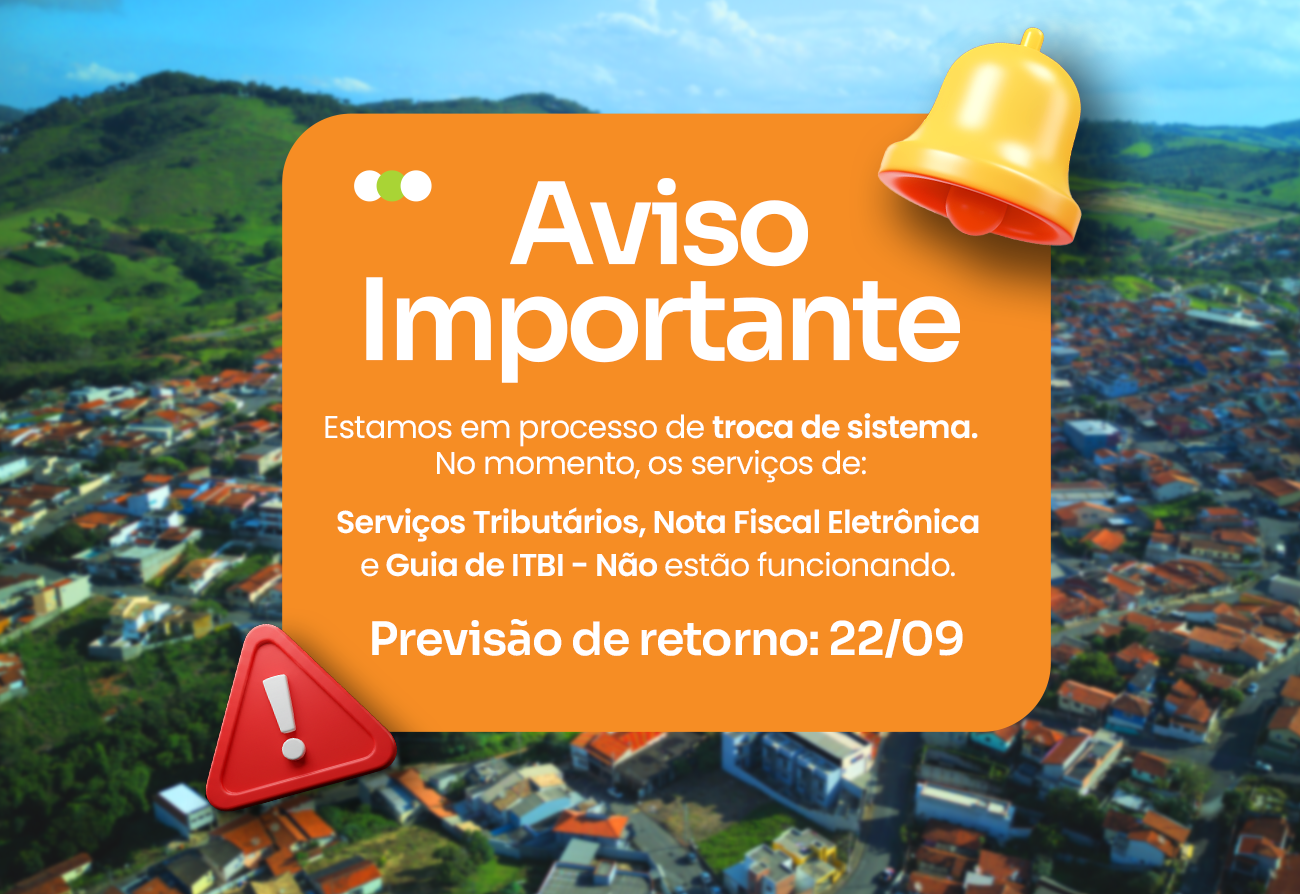 Aviso importante! 